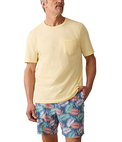 Faherty Sunwashed Pocket Short Sleeve T-Shirt