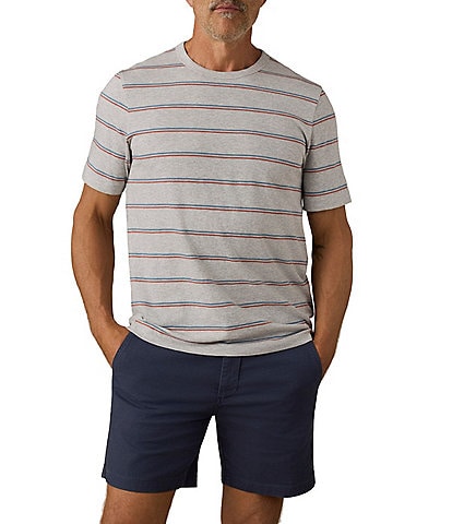 Faherty Sunwashed Stripe Short Sleeve T-Shirt