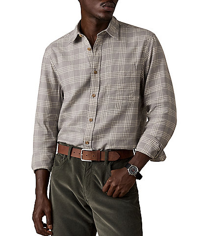 Faherty Timberline Twill Long Sleeve Woven Shirt