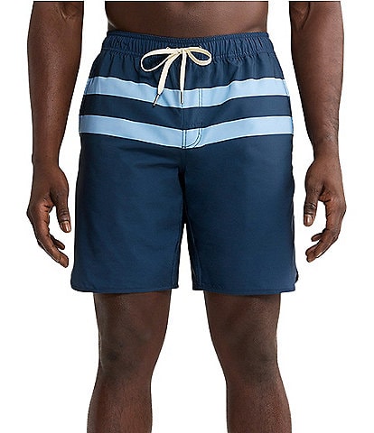 Fair Harbor Light Blue Stripe 6#double; Anchor Trunks