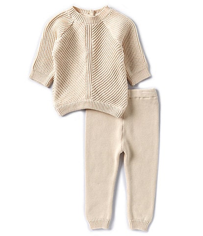 Feltman Brothers Baby Boys Chunky Long Sleeve Sweater & Pants Set
