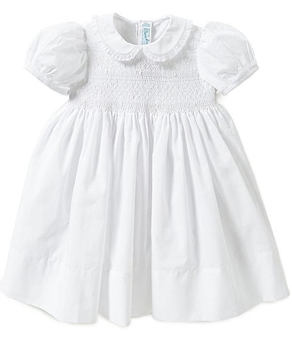 Feltman Brothers Baby Girls 12-24 Months Smocked Lace-Detailed Dress