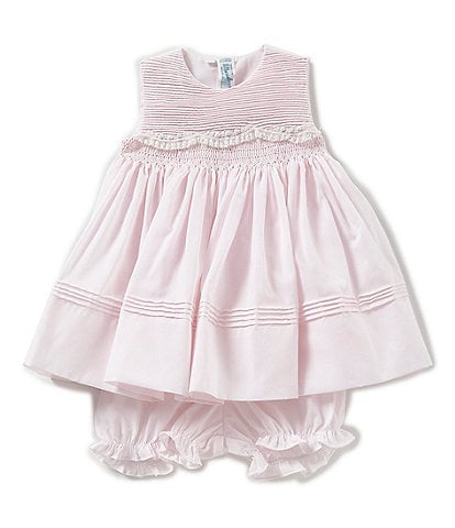 Feltman Brothers Baby Girls 3-9 Months Sleeveless Scallop Lace Dress
