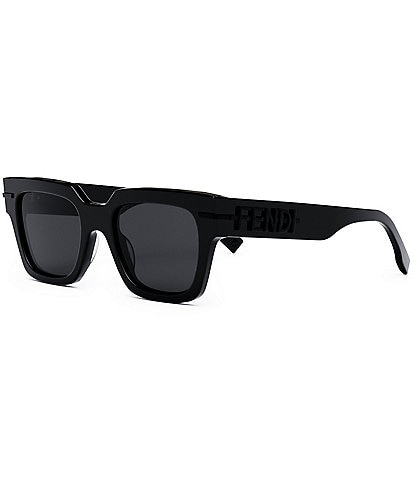 FENDI Unisex Fendigraphy 51mm Geometric Sunglasses