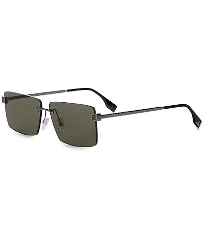 FENDI Unisex FENDI Sky 60mm Rectangle Sunglasses