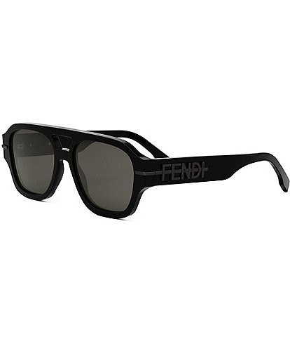 FENDI Unisex Fendigraphy 55mm Square Sunglasses