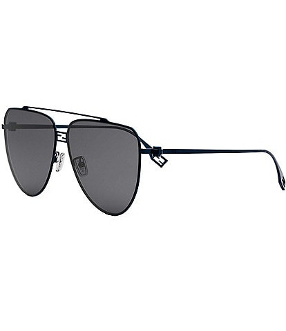 FENDI Women's Baguette 59mm Pilot Sunglasses