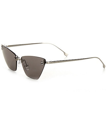 FENDI Women's Fendi First Crystal 57mm Cat Eye Statement Sunglasses