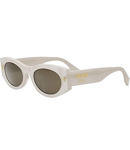 FENDI Women's Fendi Roma 52mm Oval Sunglasses