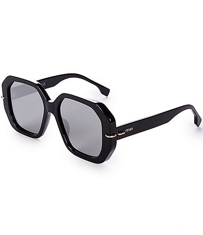 FENDI Women's FENDI Selleria 54mm Square Sunglasses
