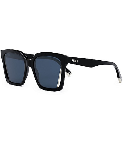 FENDI Women's Fendi Way 55mm Geometric Square Sunglasses