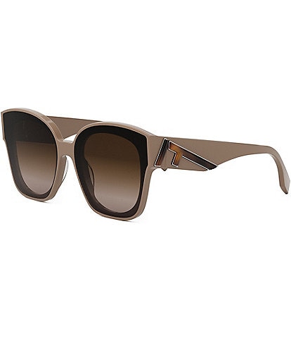 FENDI Women's First 63mm Square Sunglasses