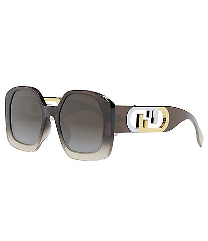 FENDI Women's O'Lock 54mm Geometric Sunglasses