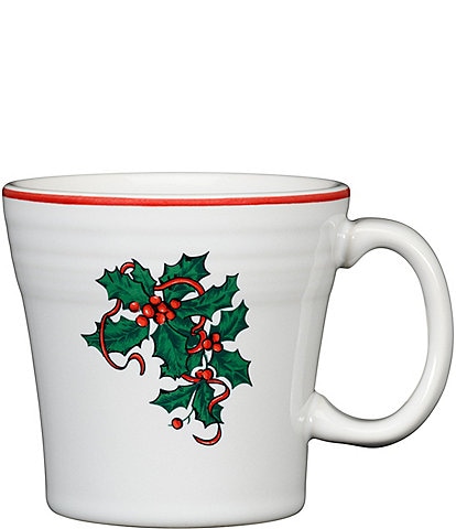 Fiesta Christmas Holly and Ribbon Tapered Mug