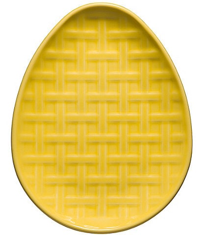 Fiesta Easter Basketweave 10#double; Egg Plate