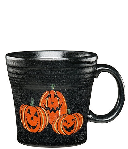 Fiesta Halloween Collection Trio Of Happy Pumpkins Tapered Mug