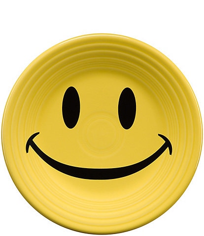 Fiesta Happy Face Luncheon Plate