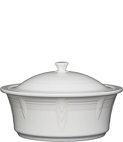 Fiesta Large Round Covered Casserole, 2.8-Quart