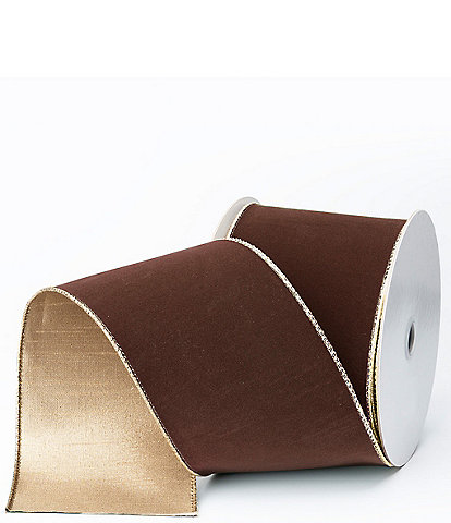 Fig & Dove 4#double; Suede Decorative Ribbon