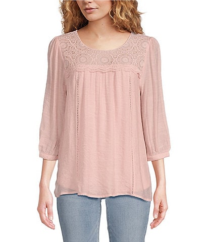 Lucky Brand Womens XS Blossom Pink Embroidered Zambia
