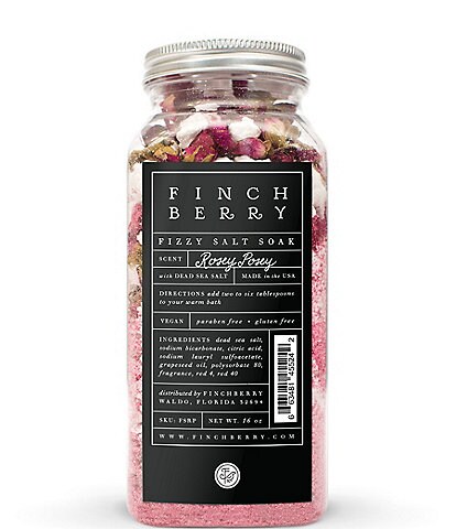 Finchberry Rosey Posey Fizzy Salt Soak