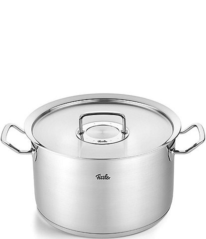 Fissler Original-Profi Collection Stainless Steel 10.9-qt. Stock Pot with Lid