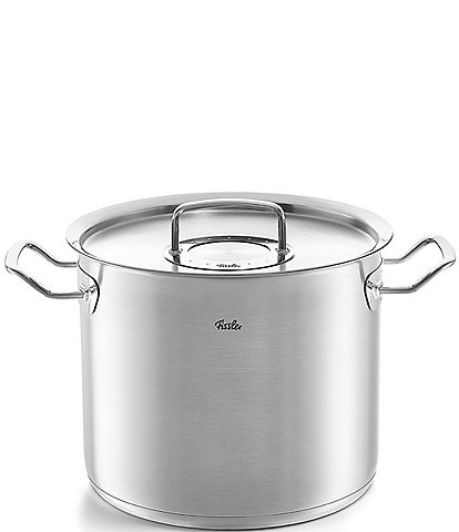 Fissler Original-Profi Collection Stainless Steel High 11-qt. Stock Pot with Lid