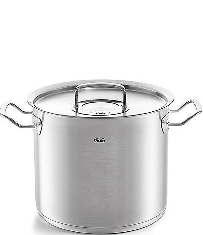 Fissler Original-Profi Collection Stainless Steel High 5.5-qt. Stock Pot with Lid