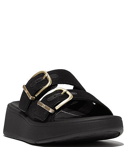 Fitflop F-mode Buckle Shimmer Sandals