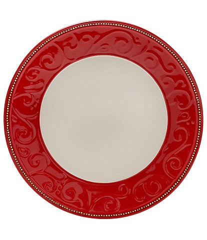 Fitz and Floyd Holiday Home 11" Dinner Plate