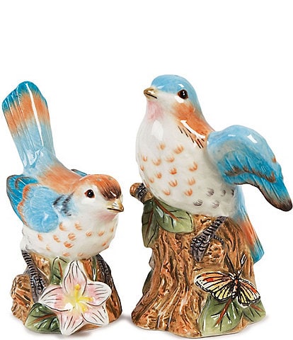 Fitz and Floyd Toulouse Bird Salt and Pepper Set