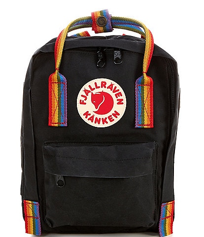 Fjallraven Mini Kanken Rainbow Handle Mini Backpack