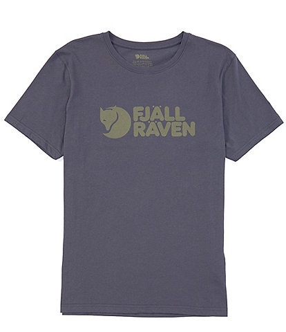 Fjallraven Logo Recycled Organic Cotton Short Sleeve T-Shirt
