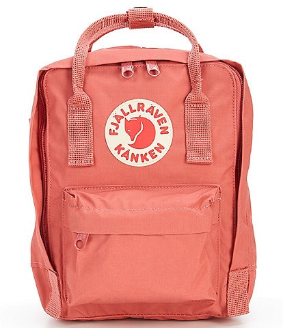 Fjallraven Solid Mini Patch Logo Kanken Water-Resistant Convertible Backpack