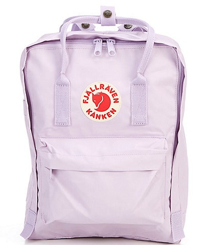 Fjallraven Patch Logo Kanken Water-Resistant Cotton Zipper Convertible Backpack