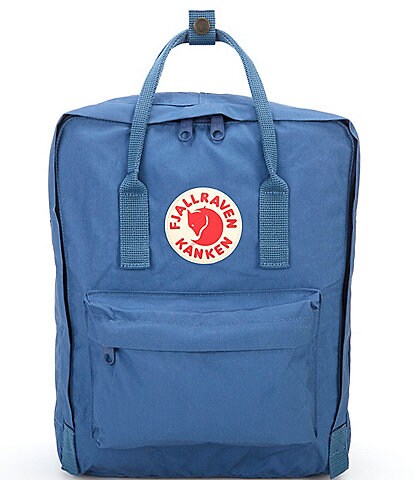 Fjallraven Patch Logo Kanken Water-Resistant Cotton Zipper Convertible Backpack