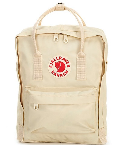 Fjallraven Patch Logo Kanken Water-Resistant Cotton Zipper Convertible Backpack