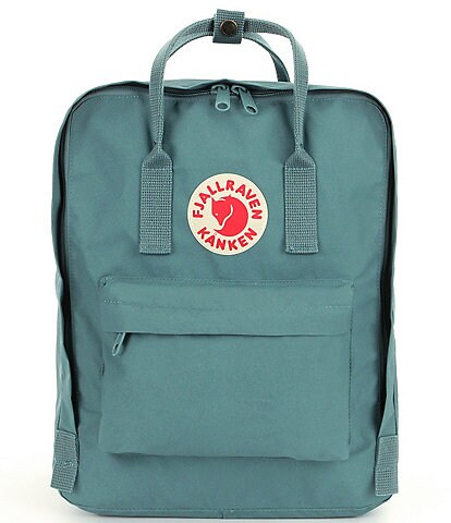 Fjallraven Patch Logo Kanken Water-Resistant Cotton Zipper Convertible Backpack