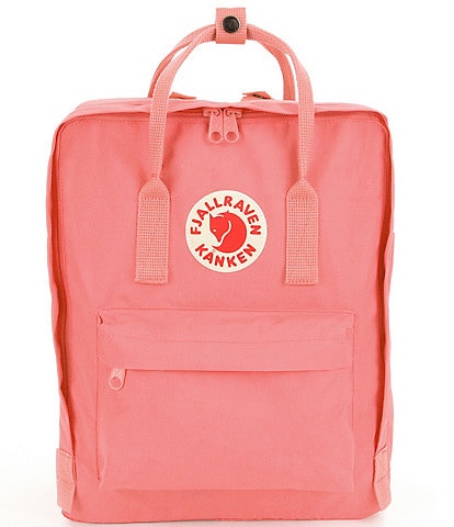 Fjallraven Patch Logo Kanken Water-Resistant Cotton Zipper Convertible Backpack
