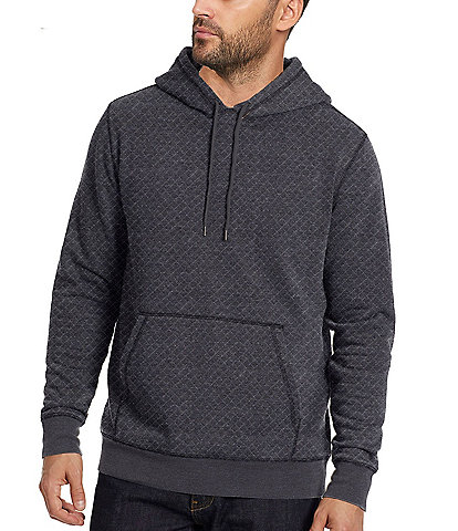 BDG Nep Short-Sleeve Pullover Hooded Sweatshirt in Gray for Men