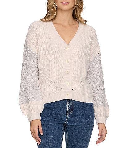 Flag and Anthem Brielle Mixed Stitch Cardigan
