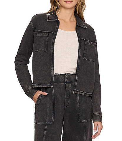 Flag and Anthem Charlotte Long Sleeve French Terry Jacket