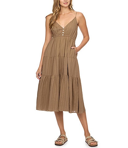 Flag and Anthem Daphne Woven Midi Dress