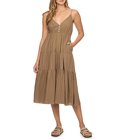 Flag and Anthem Daphne Woven Midi Dress