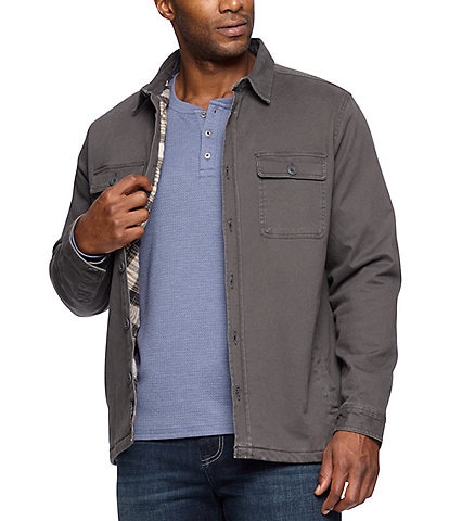 Flag and Anthem Dunn Flannel-Lined Stretch Shirt Jacket