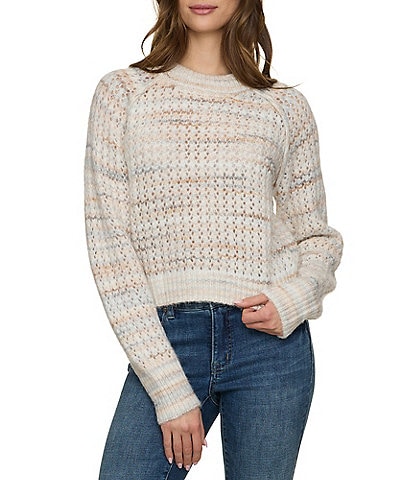 Flag and Anthem Eunice Space Dyed Raglan Sleeve Sweater