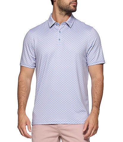 Flag and Anthem Fridley Agave Print MadeFlex Performance Short Sleeve Polo Shirt