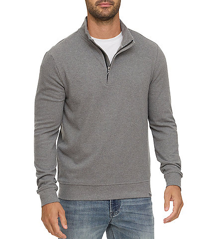Flag and Anthem Hero Long Sleeve Quarter Zip Pullover