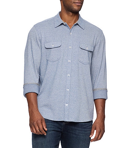 Flag and Anthem Hero Long Sleeve Solid Twill Performance Shirt