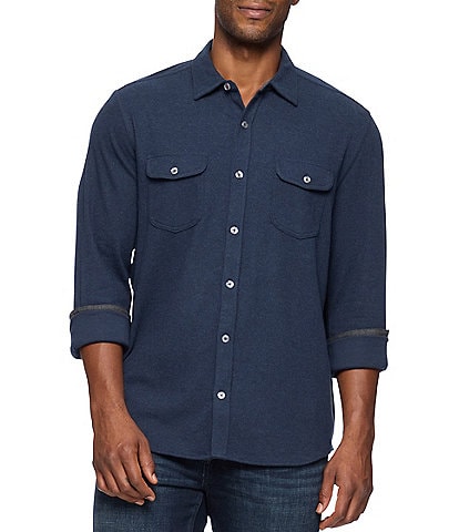 Flag and Anthem Hero Long Sleeve Solid Twill Performance Shirt